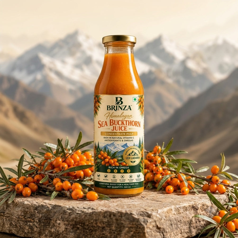 Brinza Himalayan sea buckthorn juice