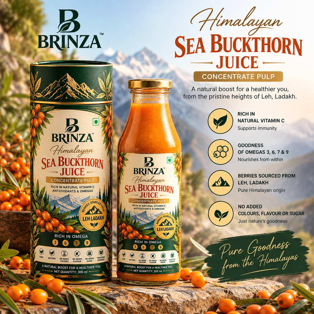 Sea Buckthorn Juice-Cold Pressed Immunity Boost(300ml)