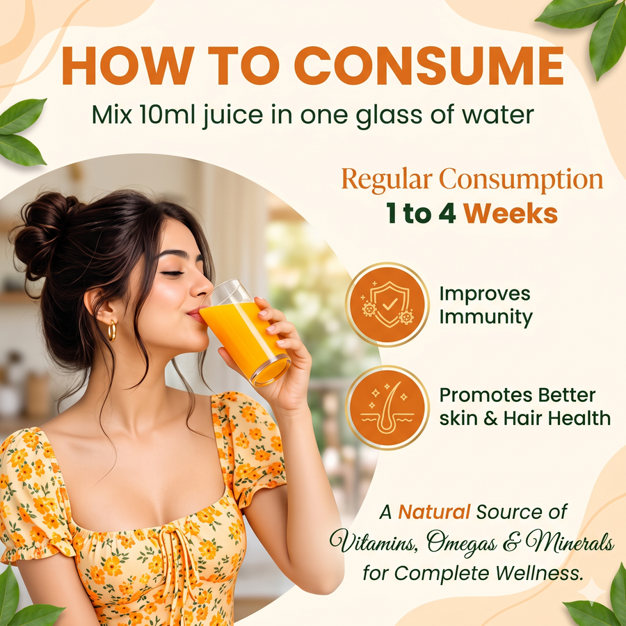 Brinza Himalayan Sea Buckthorn Juice, how to consume