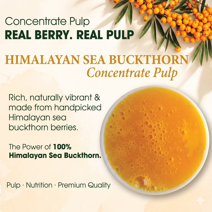 Brinza Himalayan Sea Buckthorn Juice, concentrate pulp