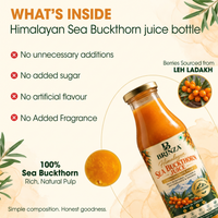 Brinza Himalayan Sea Buckthorn Juice, what is inside