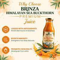 Brinza Himalayan Sea Buckthorn Juice, why choose
