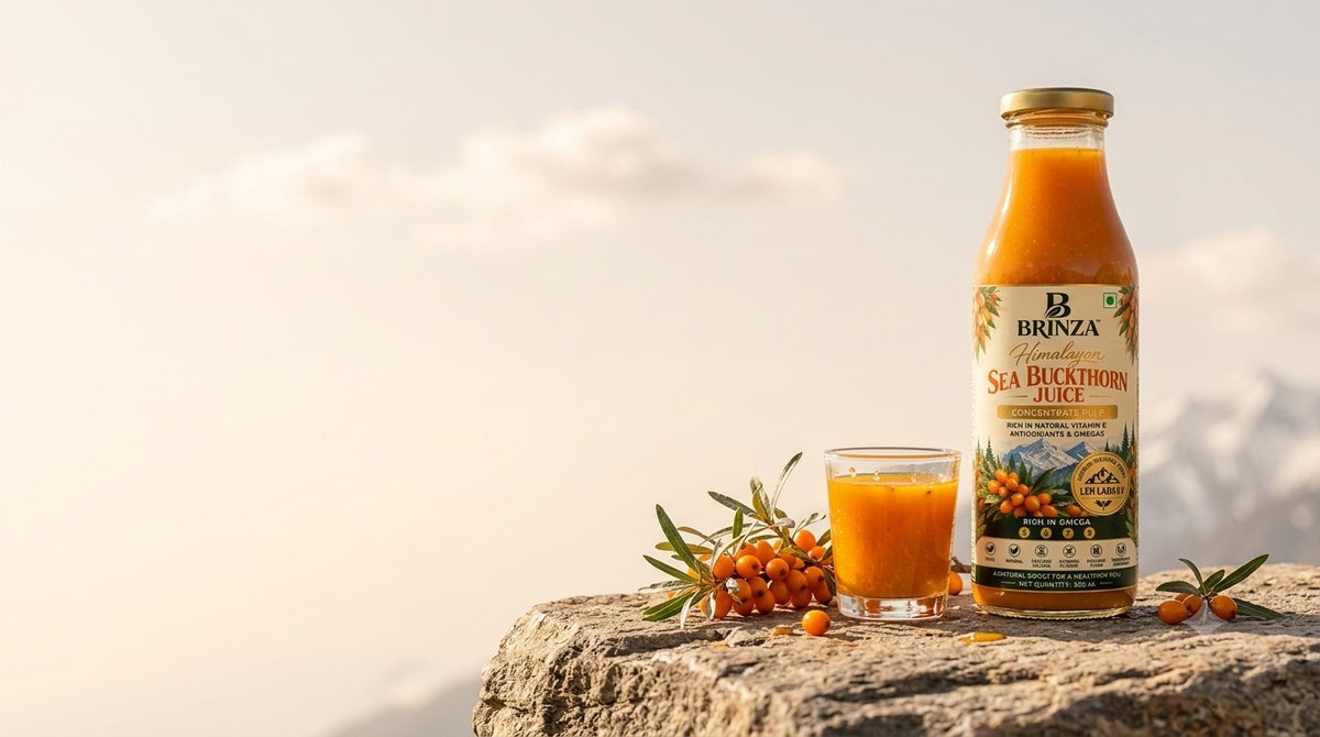 Brinza Himalayan sea buckthorn juice